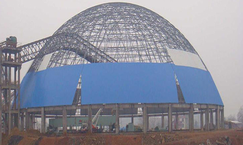 广汉螺栓球网架加工的注意事项